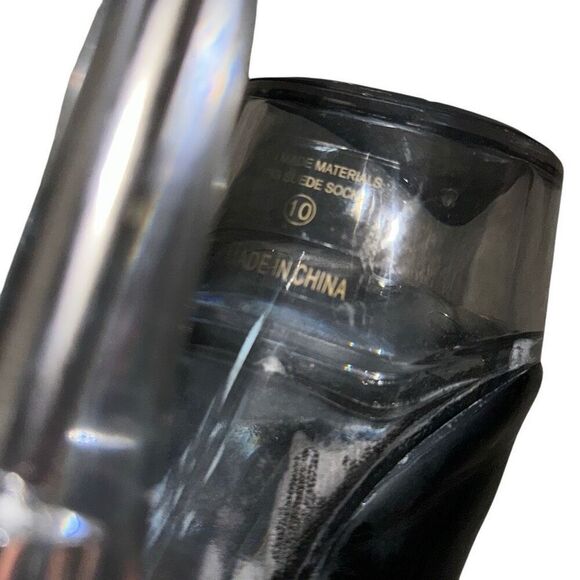 Ellie Shoes W’s 601 Sz 10 Juliet Pole dancing Fitness Platform Y2K  heel acrylic - Picture 8 of 10